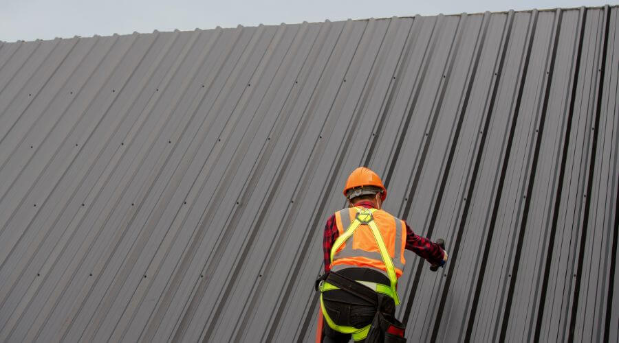 Professional metal roof installation services in North Star, MI